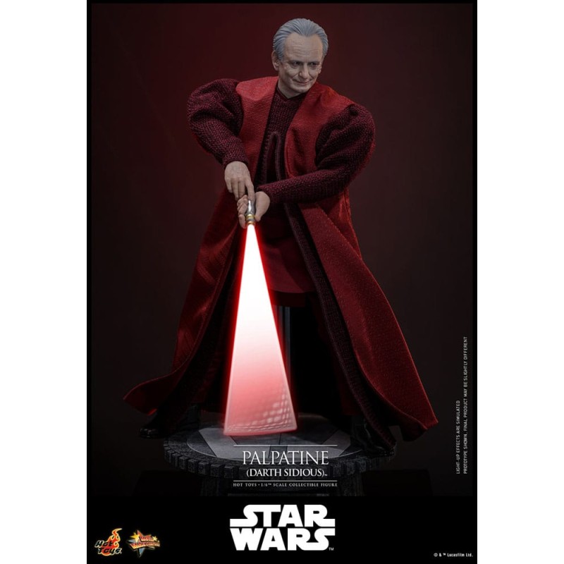 Hot Toys Star Wars: Palpatine (Darth Sidious) 1/6 Scale Figure