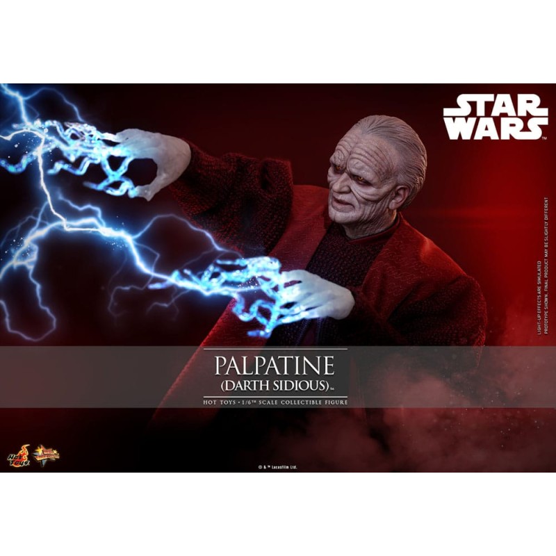 Hot Toys Star Wars: Palpatine (Darth Sidious) 1/6 Scale Figure