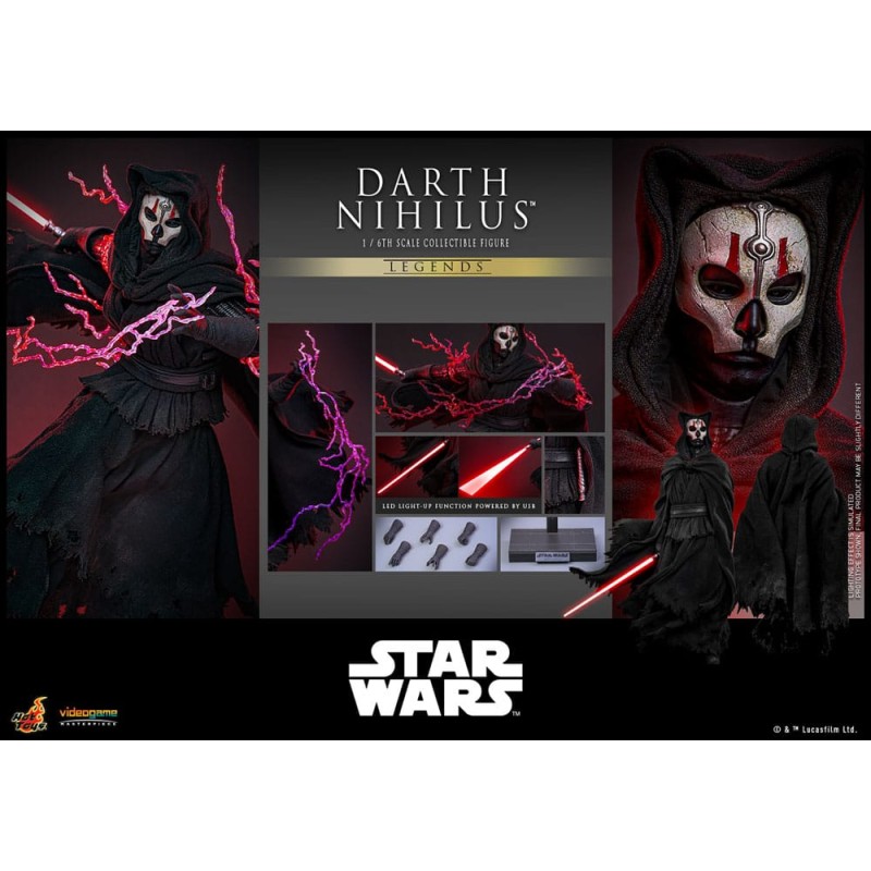 Hot Toys Star Wars: Darth Nihilus 1/6 Scale Figure 31 cm