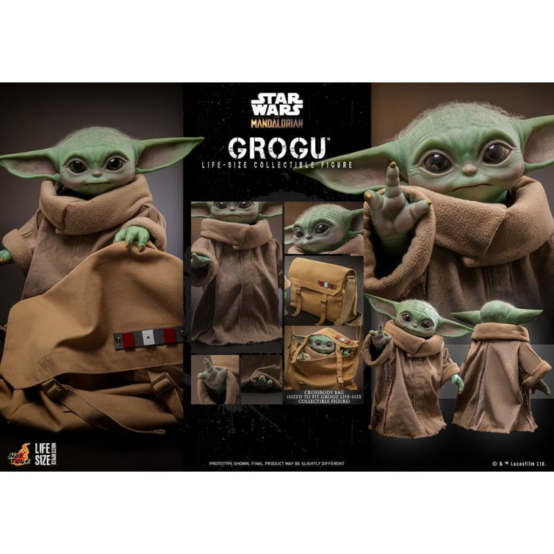 Hot Toys Star Wars: Life-Size Grogu Figure 37 cm