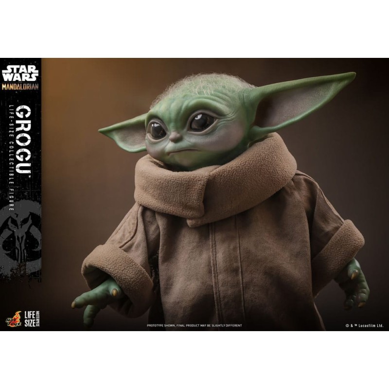 Hot Toys Star Wars: Life-Size Grogu Figure 37 cm