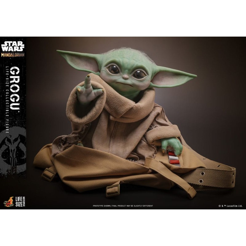Hot Toys Star Wars: Life-Size Grogu Figure 37 cm