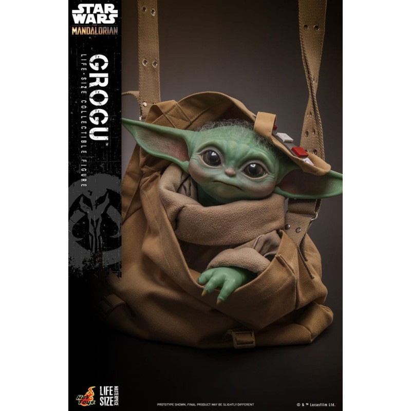 Hot Toys Star Wars: Life-Size Grogu Figure 37 cm