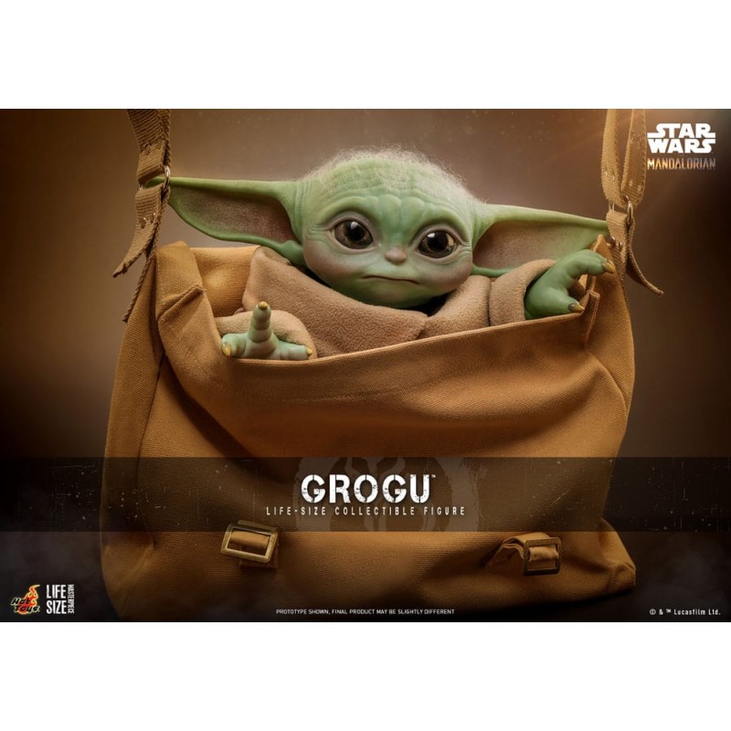 Hot Toys Star Wars: Life-Size Grogu Figure 37 cm