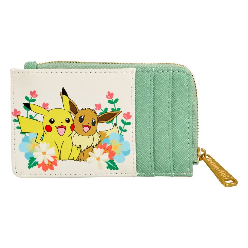 Loungefly: Pokémon - Pikachu & Eevee Floral Wallet