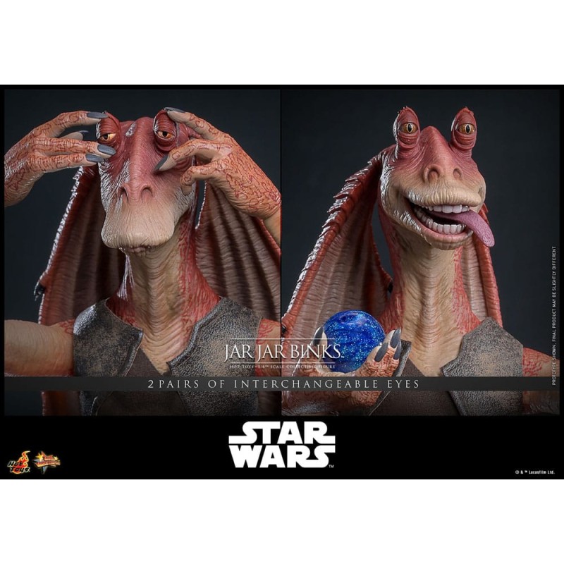 Hot Toys Star Wars: Jar Jar Binks 1/6 Scale Figure 33 cm