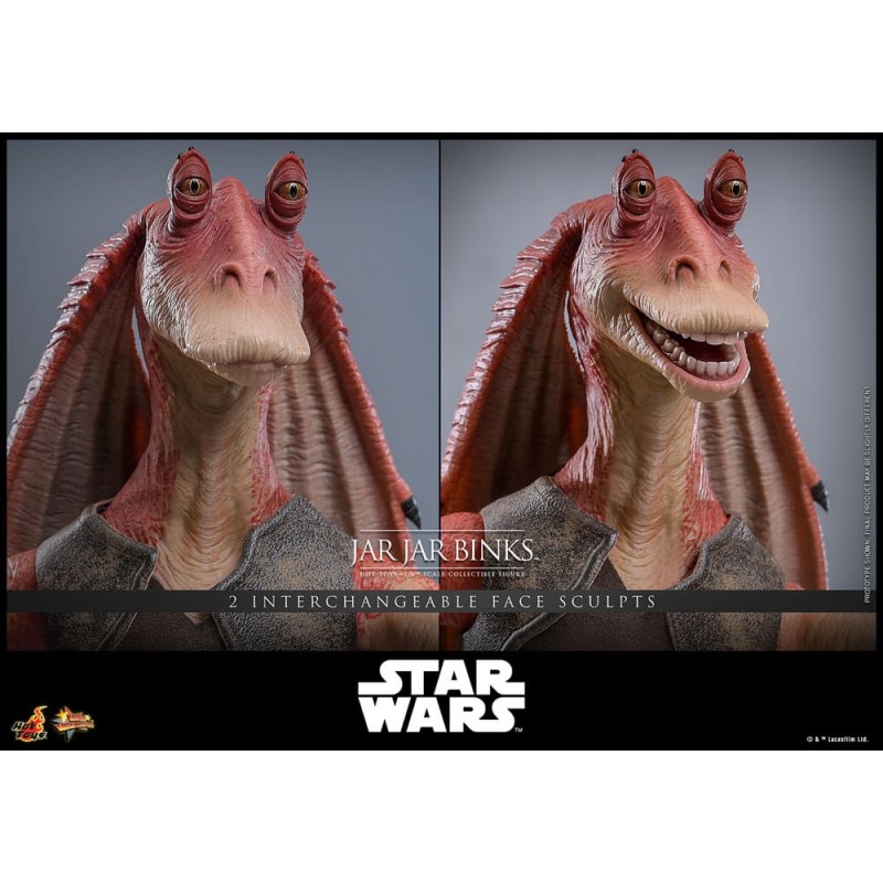 Hot Toys Star Wars: Jar Jar Binks 1/6 Scale Figure 33 cm
