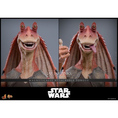Hot Toys Star Wars: Jar Jar Binks 1/6 Scale Figure 33 cm Hot Toys Star Wars: Jar Jar Binks 1/6 Scale Figure 33 cm