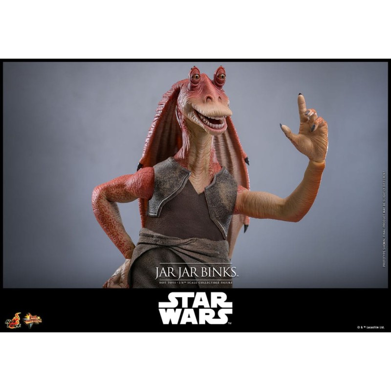 Hot Toys Star Wars: Jar Jar Binks 1/6 Scale Figure 33 cm