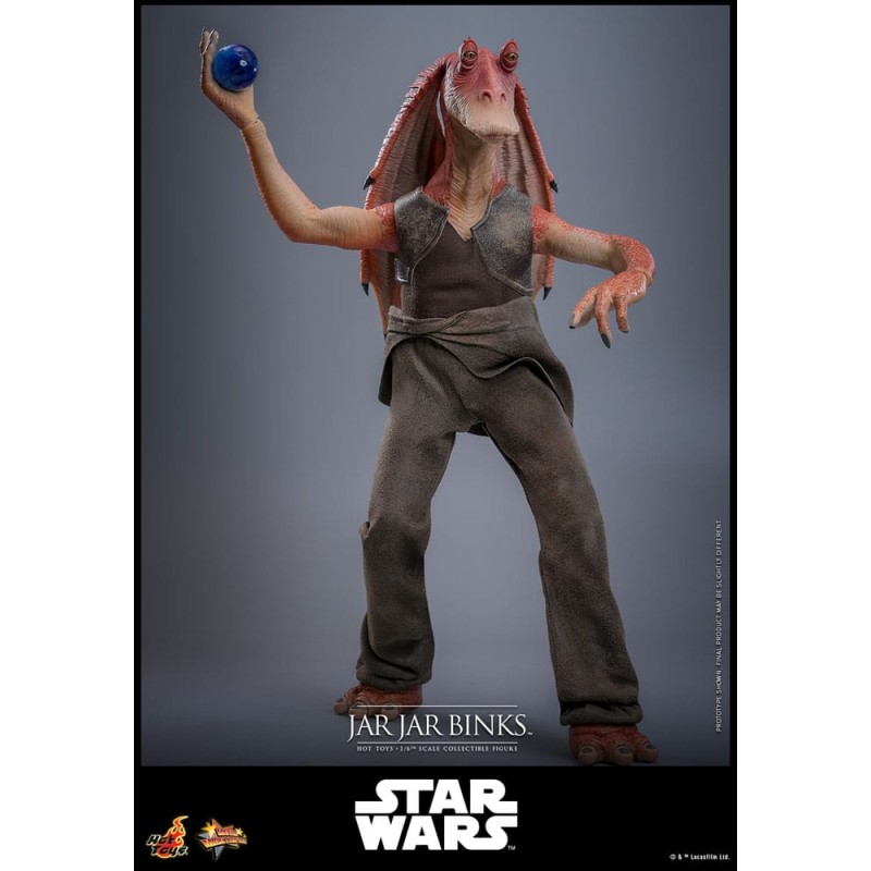 Hot Toys Star Wars: Jar Jar Binks 1/6 Scale Figure 33 cm