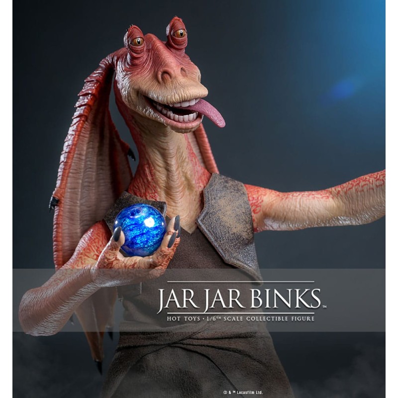 Hot Toys Star Wars: Jar Jar Binks 1/6 Scale Figure 33 cm