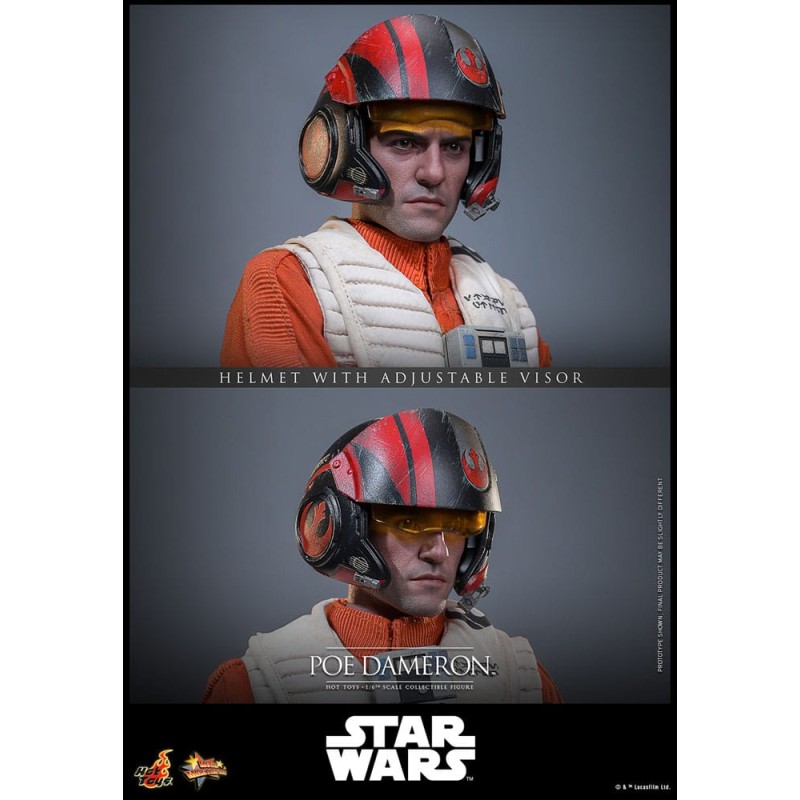 Hot Toys Star Wars: Poe Dameron 1/6 Scale Figure 30 cm