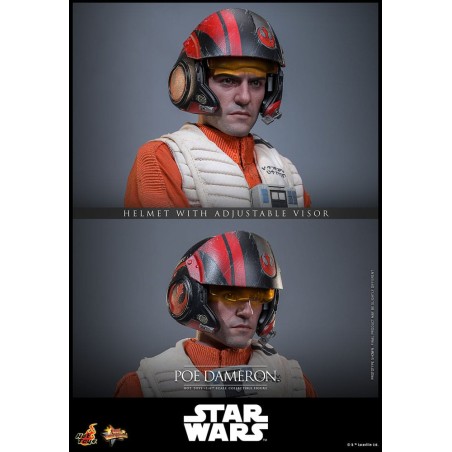 Hot Toys Star Wars: Poe Dameron 1/6 Scale Figure 30 cm Hot Toys Star Wars: Poe Dameron 1/6 Scale Figure 30 cm