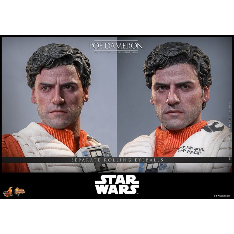 Hot Toys Star Wars: Poe Dameron 1/6 Scale Figure 30 cm