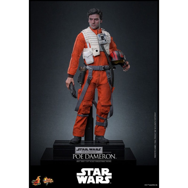 Hot Toys Star Wars: Poe Dameron 1/6 Scale Figure 30 cm