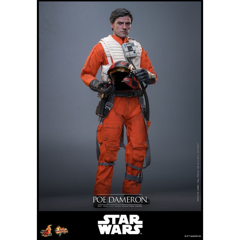 Hot Toys Star Wars: Poe Dameron 1/6 Scale Figure 30 cm