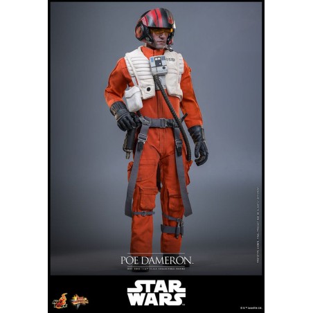 Hot Toys Star Wars: Poe Dameron 1/6 Scale Figure 30 cm Hot Toys Star Wars: Poe Dameron 1/6 Scale Figure 30 cm