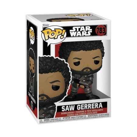 Funko Pop! Star Wars: Andor - Saw Gerrera Funko Pop! Star Wars: Andor - Saw Gerrera