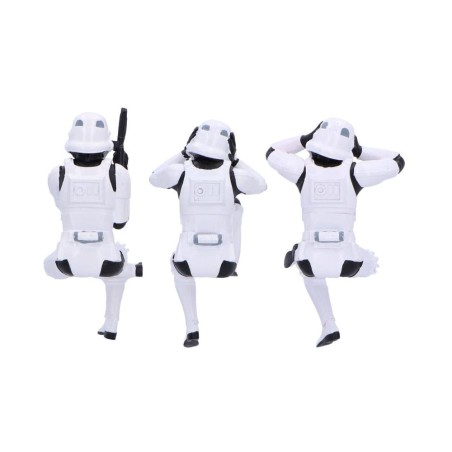 Star Wars: Stormtrooper Three Wise Sitting Troopers 11 cm