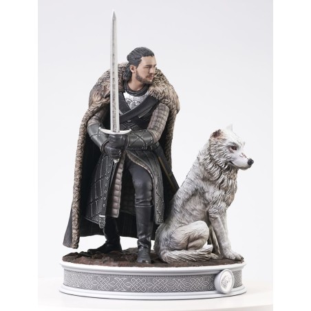 Game of Thrones: Jon Snow & Ghost Gallery PVC Statue 25 cm Game of Thrones: Jon Snow & Ghost Gallery PVC Statue 25 cm