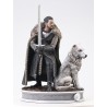 Game of Thrones: Jon Snow & Ghost Gallery PVC Statue 25 cm Game of Thrones: Jon Snow & Ghost Gallery PVC Statue 25 cm