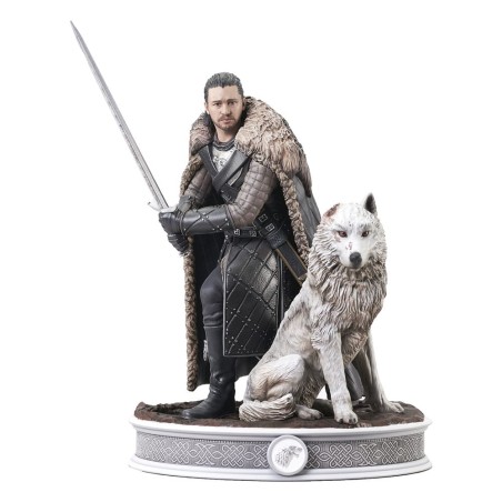 Game of Thrones: Jon Snow & Ghost Gallery PVC Statue 25 cm Game of Thrones: Jon Snow & Ghost Gallery PVC Statue 25 cm