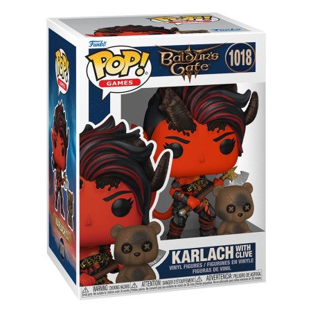 Funko Pop! Games: Baldur's Gate - Karlach with Clive Funko Pop! Games: Baldur's Gate - Karlach with Clive