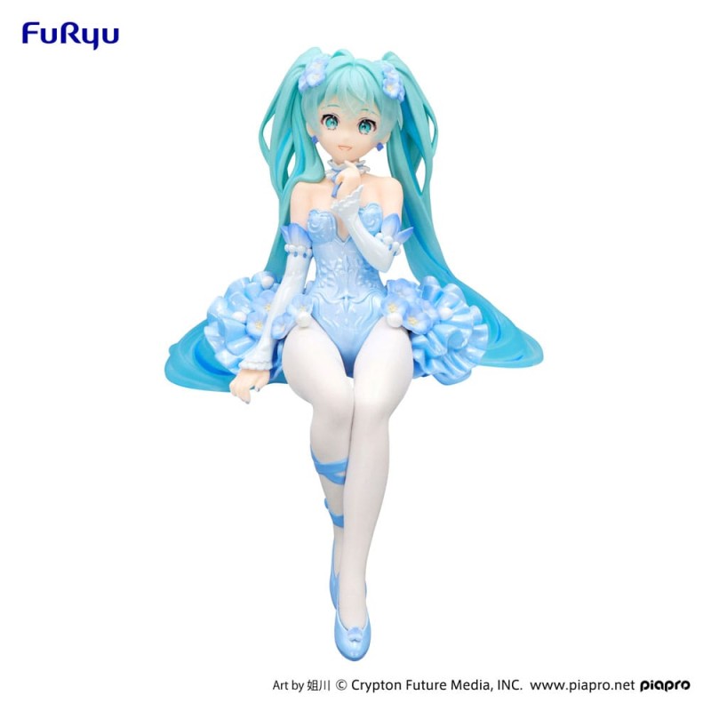 Hatsune Miku Noodle Stopper PVC Statue Flower Fairy Nemophila