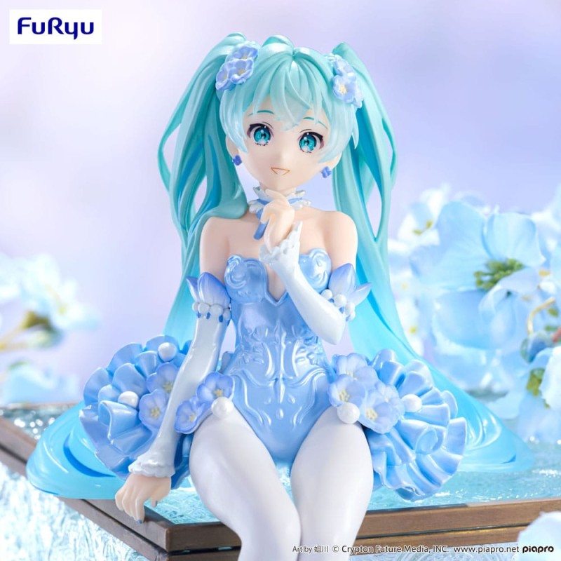 Hatsune Miku Noodle Stopper PVC Statue Flower Fairy Nemophila