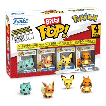 Funko Pop! Pokémon: Bitty Pop! 4-pack Bulbasaur