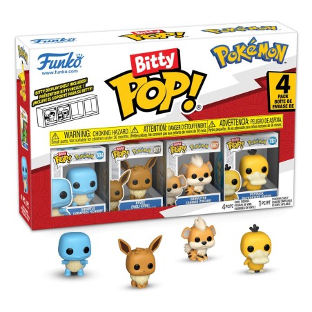 Funko Pop! Pokémon: Bitty Pop! 4-pack Squirtle
