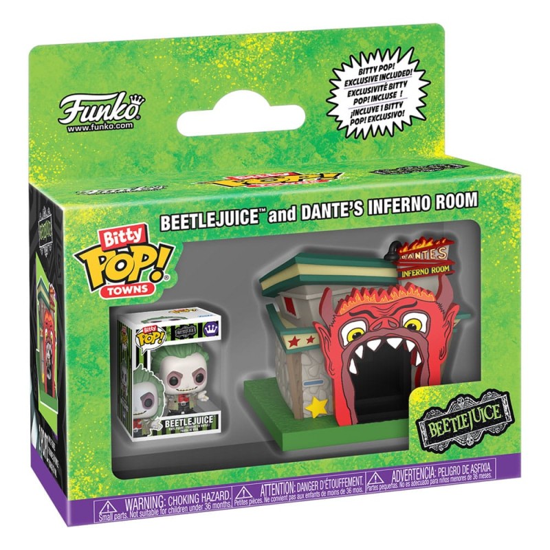 Funko Bitty Pop! Beetlejuice and Dante's Inferno Room