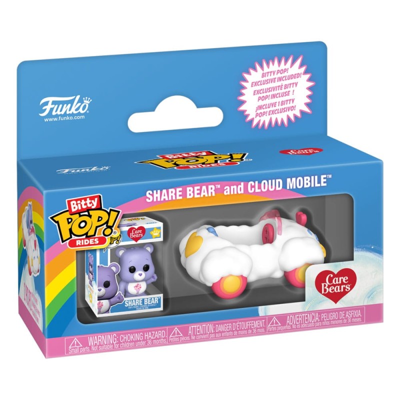 Funko Bitty Pop! Ride: Care Bears - Share Bear and Cloud Mobile