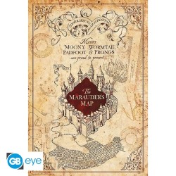 Poster: Harry Potter - Marauder's Map