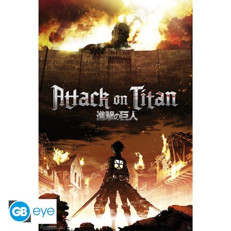 Poster: Attack on Titan - Key Art