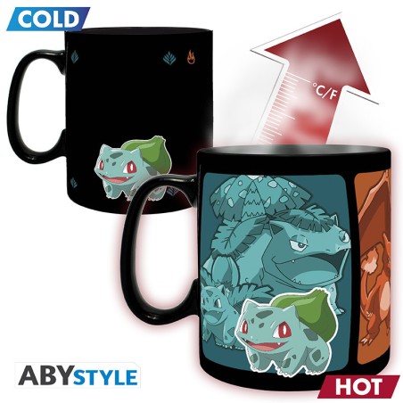 Pokémon: Starter Evolutions Heat Change Mug 460 ml