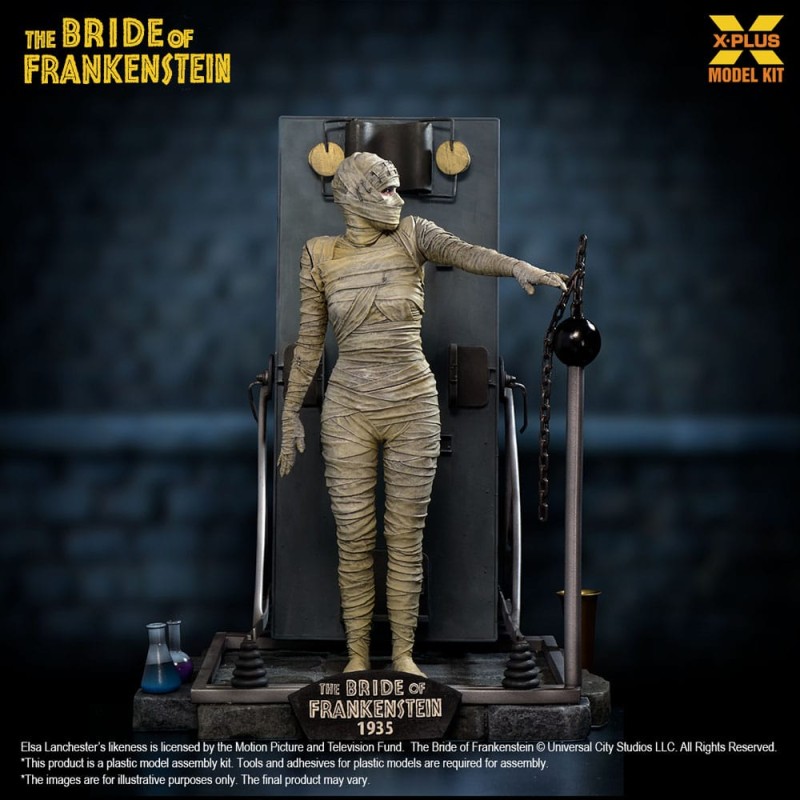 The Bride of Frankenstein Plastic Model Kit 1/8 Bride of
