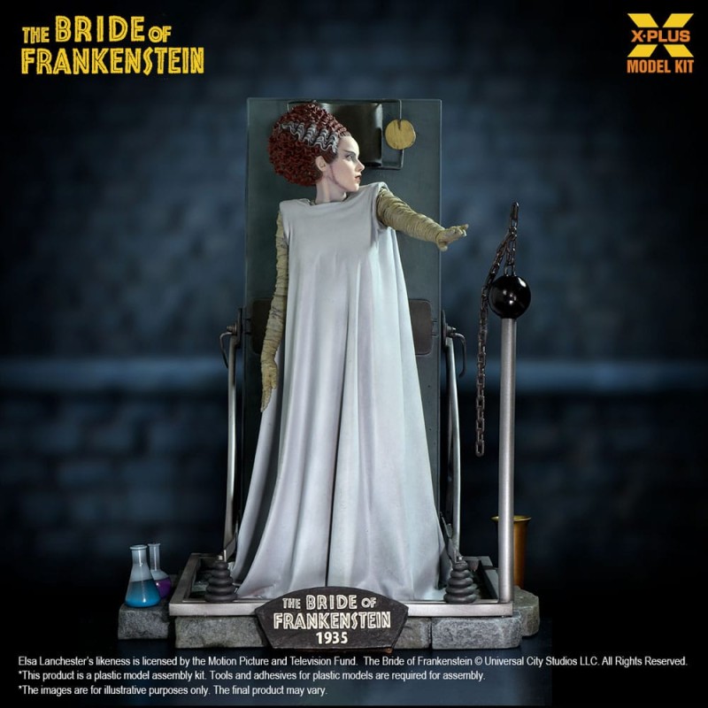 The Bride of Frankenstein Plastic Model Kit 1/8 Bride of