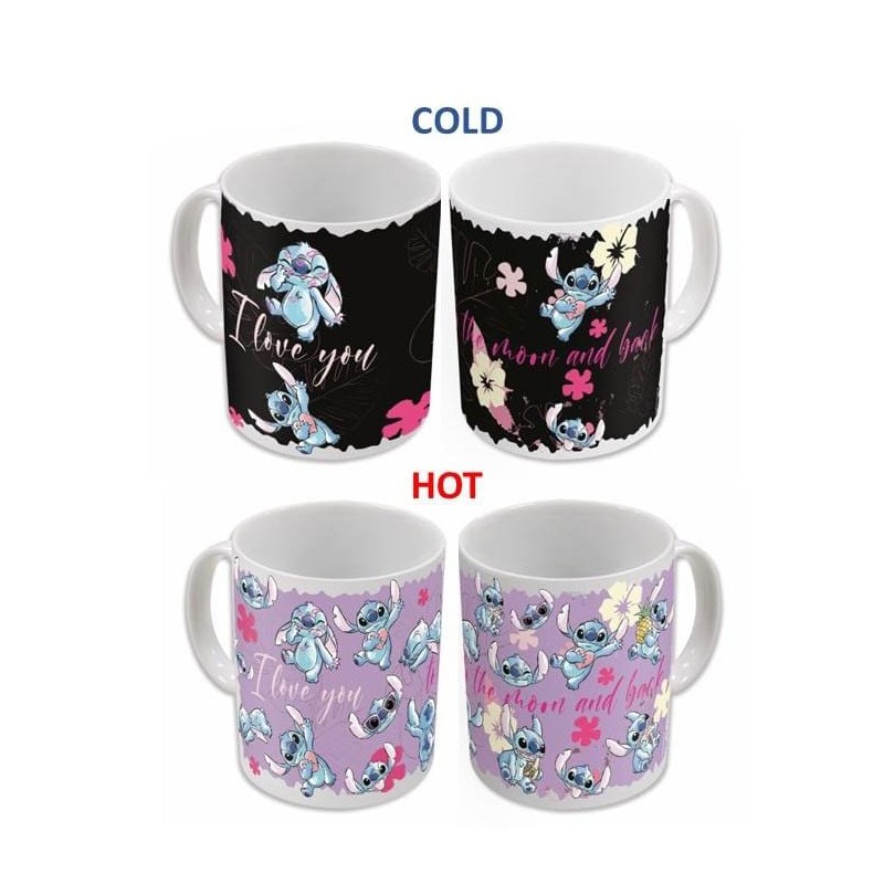 Disney: Stitch & Angel Heat Change Mug 325 ml