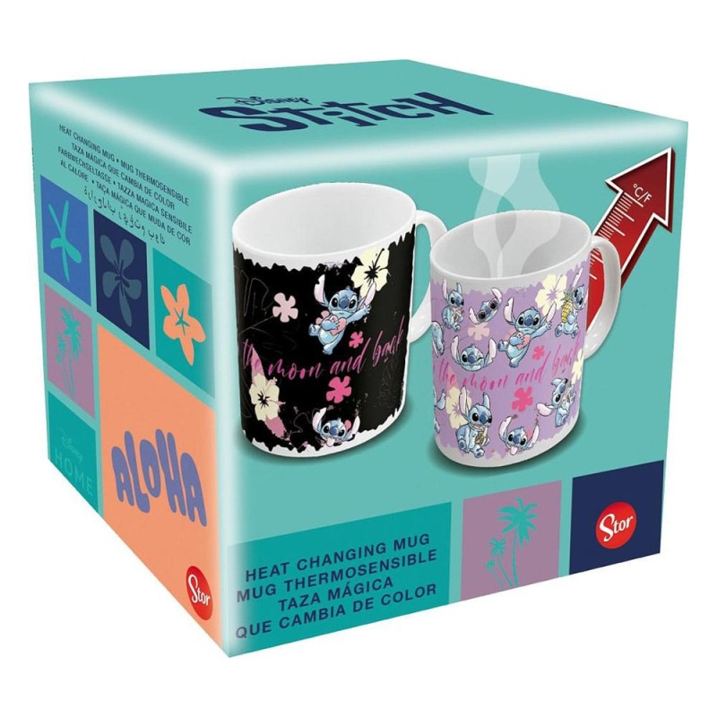 Disney: Stitch & Angel Heat Change Mug 325 ml