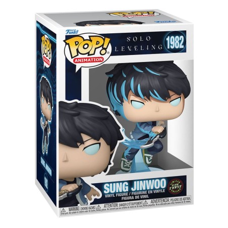 Funko Pop! Anime: Solo Levelling - Sung Jinwoo (Chase with soft Funko Pop! Anime: Solo Levelling - Sung Jinwoo (Chase with soft