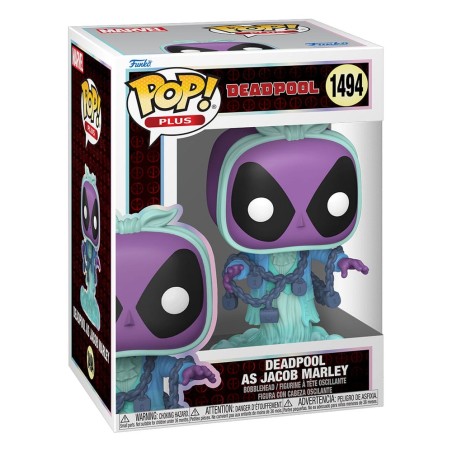 Funko Pop! Marvel: Deadpool as Jacob Marley Funko Pop! Marvel: Deadpool as Jacob Marley