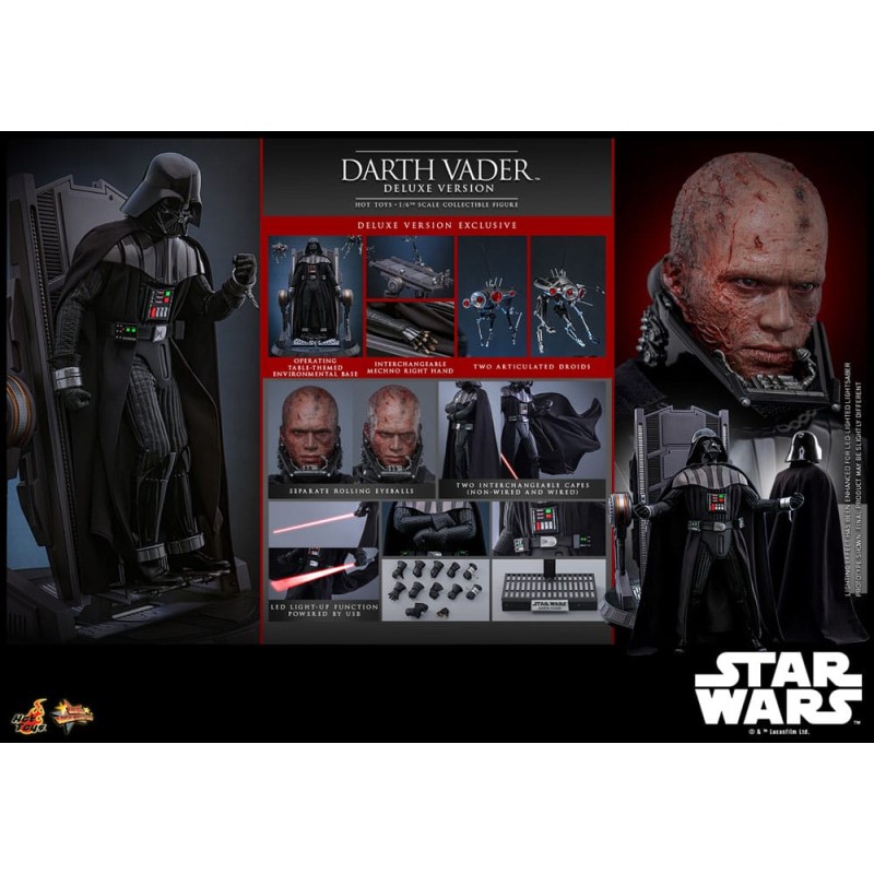 Hot Toys Star Wars: Darth Vader Deluxe Version (Revenge of the