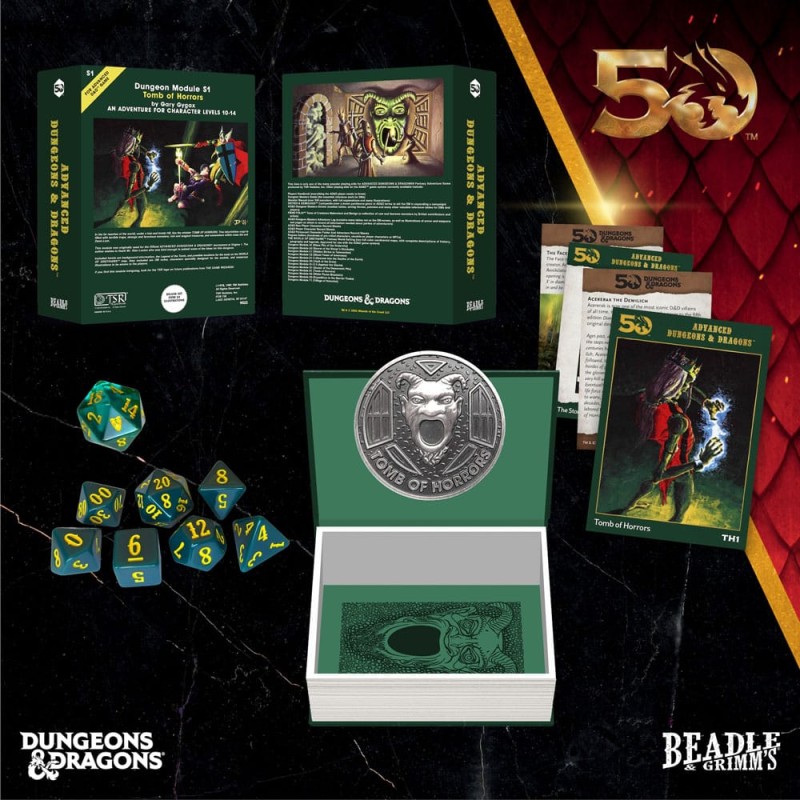 Dungeons & Dragons: Classic Module Dice Set Tomb of Horrors (7)