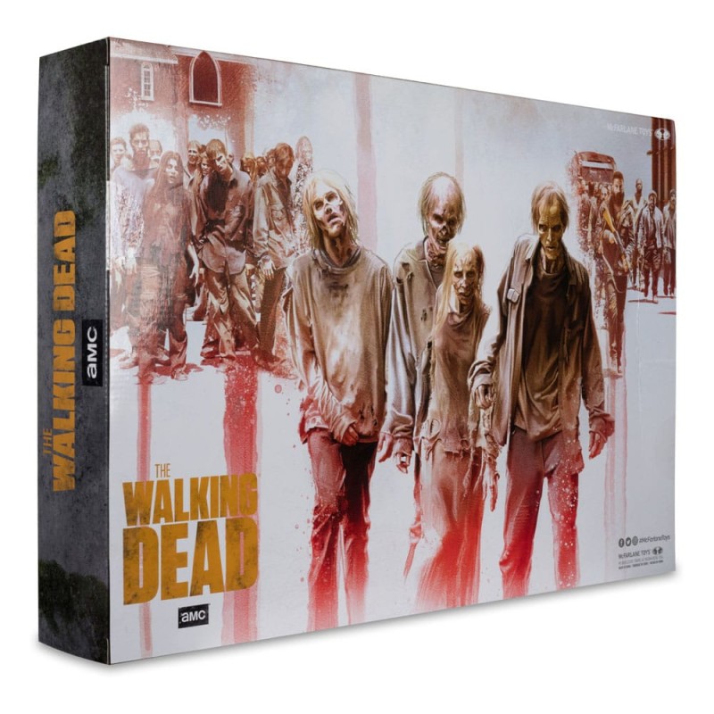 The Walking Dead: Walkers 4-Pack Action Figures 13 cm