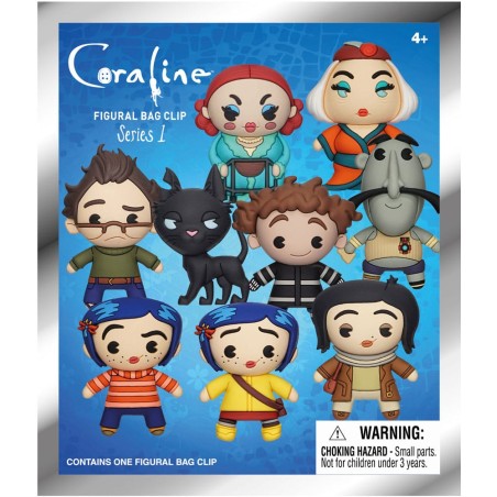 Coraline: 3D Bag Clip (1 stuk - 1 piece)