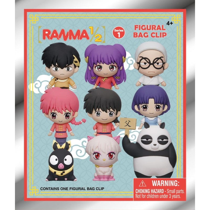 Ranma: 3D Bag Clip (1 stuk - 1 piece)