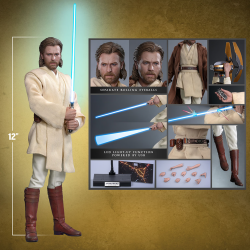 Hot Toys Star Wars: Obi-Wan Kenobi (Attack of the Clones) 1/6