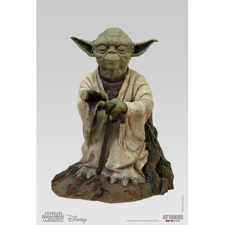 Star Wars Attakus: Yoda using the Force Statue 53 cm