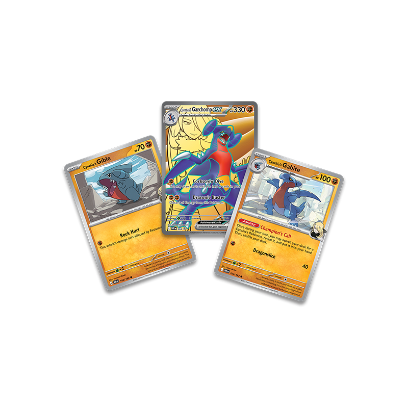 Pokémon: Cynthia’s Garchomp ex Premium Collection